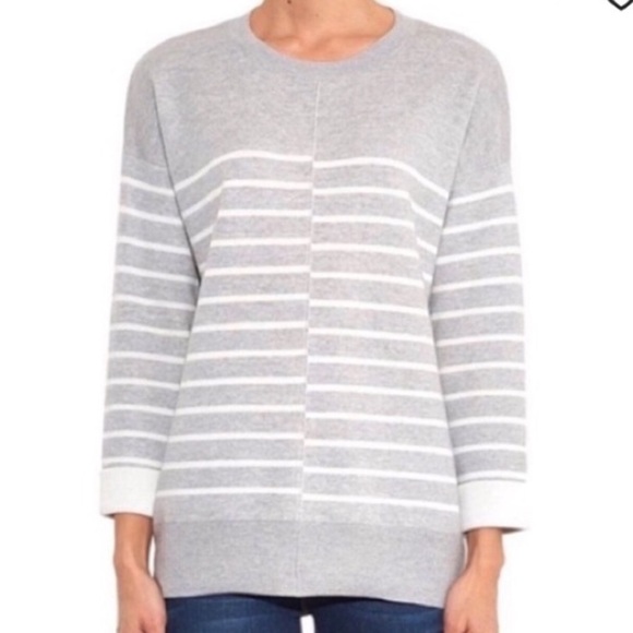 Vince Cotton Wool Gray Sweater - Picture 1 of 10